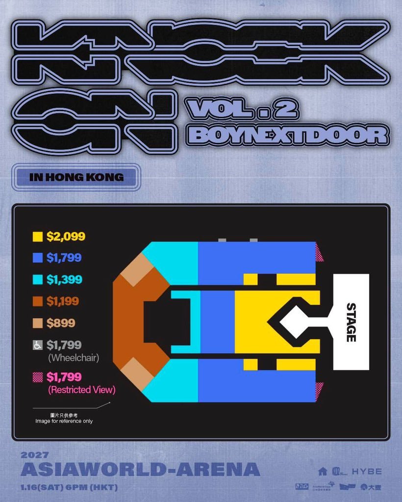 hamurai__167's tweet photo. 🎫【チケット代行受付中】

BOYNEXTDOOR TOUR ‘KNOCK ON Vol.2’ IN HONG KONG 🇭🇰

📅 2027/1/16 18:00
📅 2027/1/17 17:00
📍 AsiaWorld-Arena

📩 ご購入・お問い合わせはDMまで！

#BOYNEXTDOOR #보이넥스트도어 #BND #ボネクド #チケット代行 https://t.co/a5Fw8AA8ZS