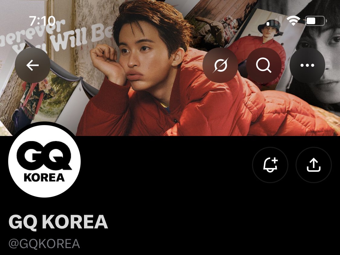 ilfernll's tweet photo. GQ Korea เปลี่ยน Header เป็นรูปม้าาาาคคคค ทั้งในทวิตและก็ในยูทูปเลย(มะรุเปลี่ยนนานยัง แต่นี่เพิ่งเห็น) ละดูเค้าเลือกรูปจิ น่ารักค่สสสสสส 🥺🥺🥺🥺🥺🥺 https://t.co/KTNsQ0XlJx