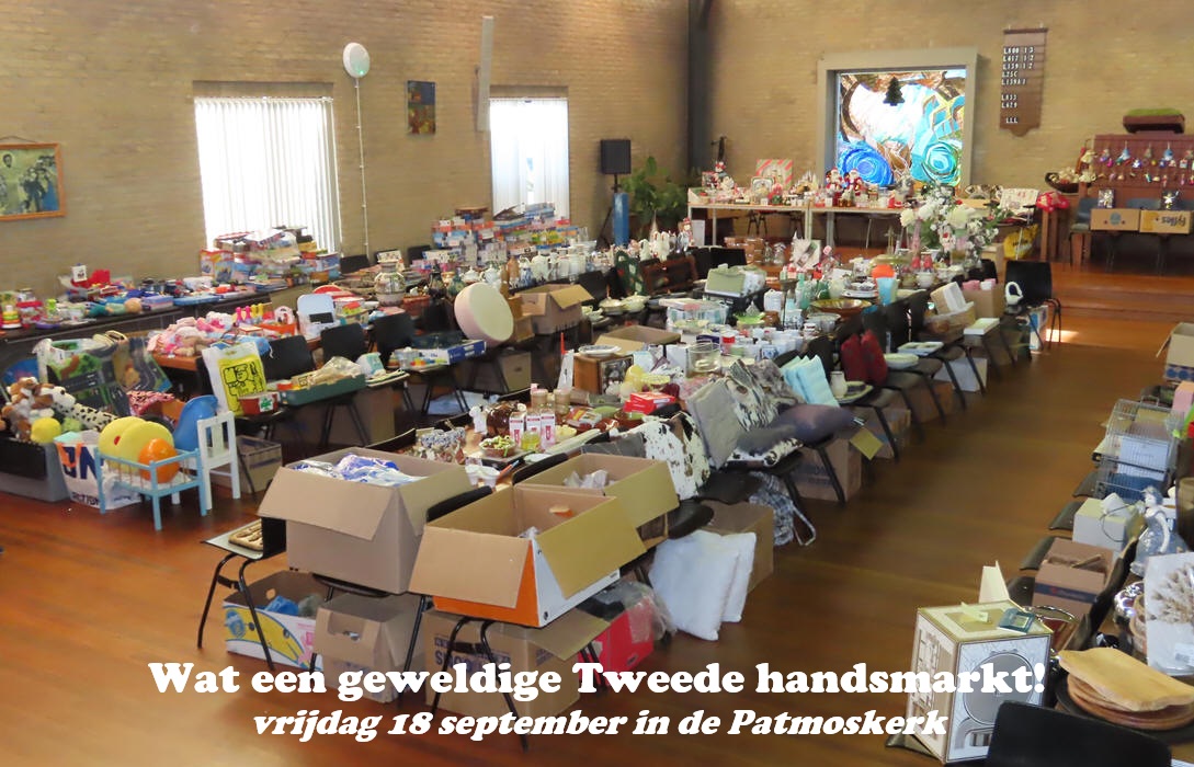 MarkerNews's tweet photo. Wat een geweldige Tweede handsmarkt!
๐๏ธ vrijdag 18 september
๐ in de Patmoskerk
https://t.co/Vl83GtcztH #Marken #ProtestantsMarken #Patmoskerk #tweedehandsmarkt #2dehandsmarkt #Hoogkamplaan https://t.co/amzypTZSA9