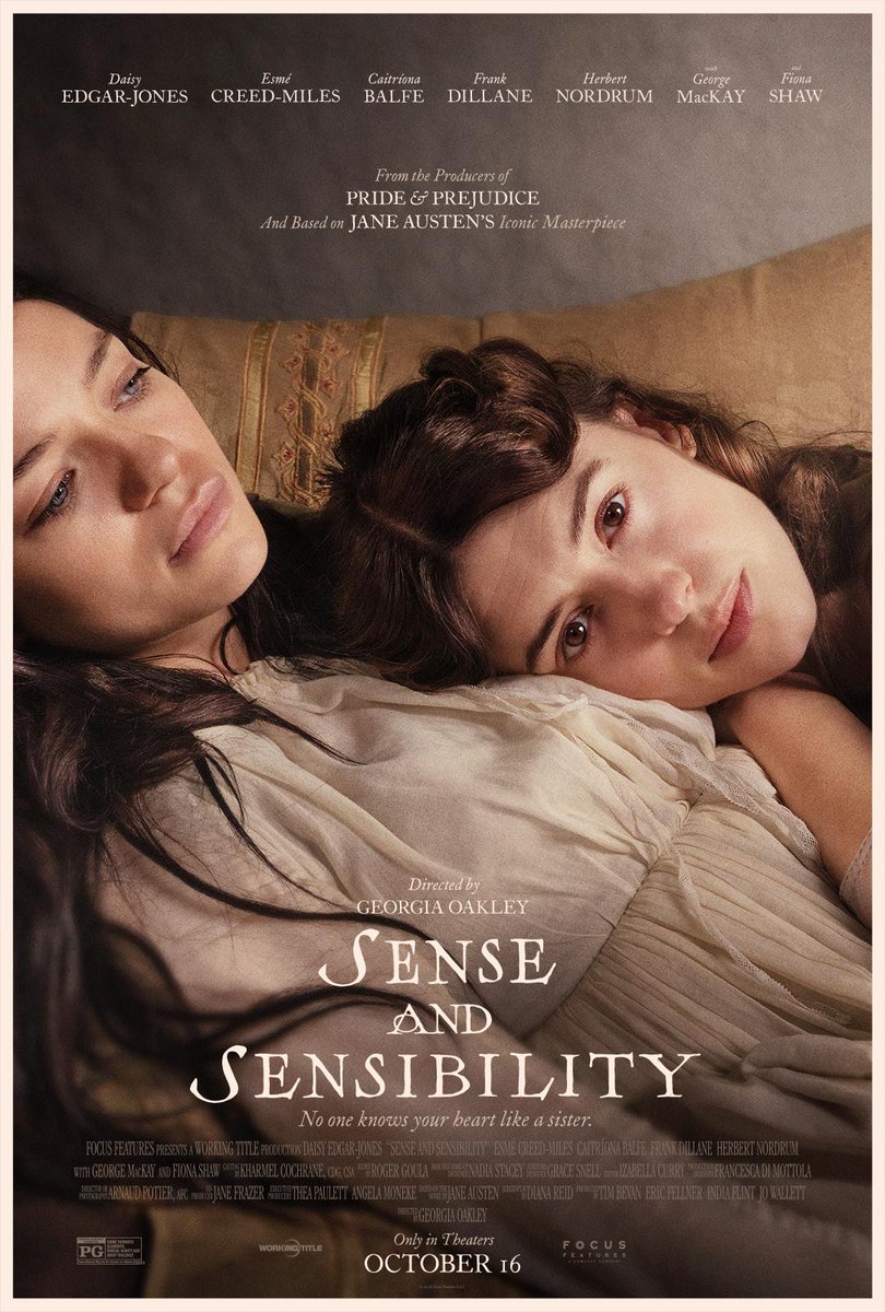 AIRstudios's tweet photo. Being agreeable never did a woman any good.

Directed by Georgia Oakley and written by Diana Reid, ‘Sense and Sensibility’ is a fresh take on Jane Austen’s 1811 masterpiece. 💖

Tom Bailey recorded @RogerGoula’s score in The Hall and mixed it in S3.

#AIRstudios #AIRmanagement https://t.co/U2GXtnxleF