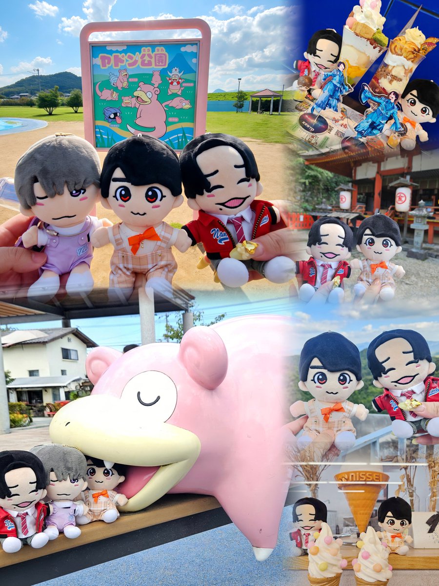 024otakuchan's tweet photo. なにわのついでに香川観光🍜

ヤドン公園に金刀比羅宮にお付き合いしてもらえて本当充実した遠征になりました💫
金刀比羅宮とか1人だと修行僧になるとこだった…
香川楽しすぎたから来年も絶対行きたい😭
だけど、時間計算して早めに動いて余裕があるはずなのに、いつもギリギリになって焦るのなんで？ https://t.co/F3bbAnUV8f