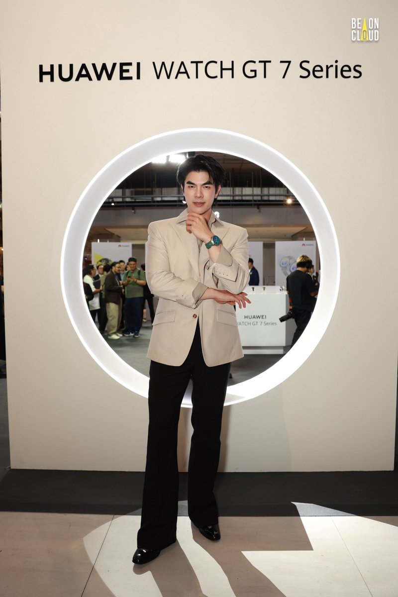 beoncloud_th's tweet photo. มาย ภาคภูมิ Celebrity of HUAWEI WATCH GT 7 Series ร่วมงาน HUAWEI WATCH GT 7 Series Launch Event ✨

HUAWEI WATCH GT 7 X Mile

#HUAWEIWatchGT7xMilePhakphum #HUAWEIWatchGT7Series #TimeForYourBest https://t.co/wOLTl7clGz