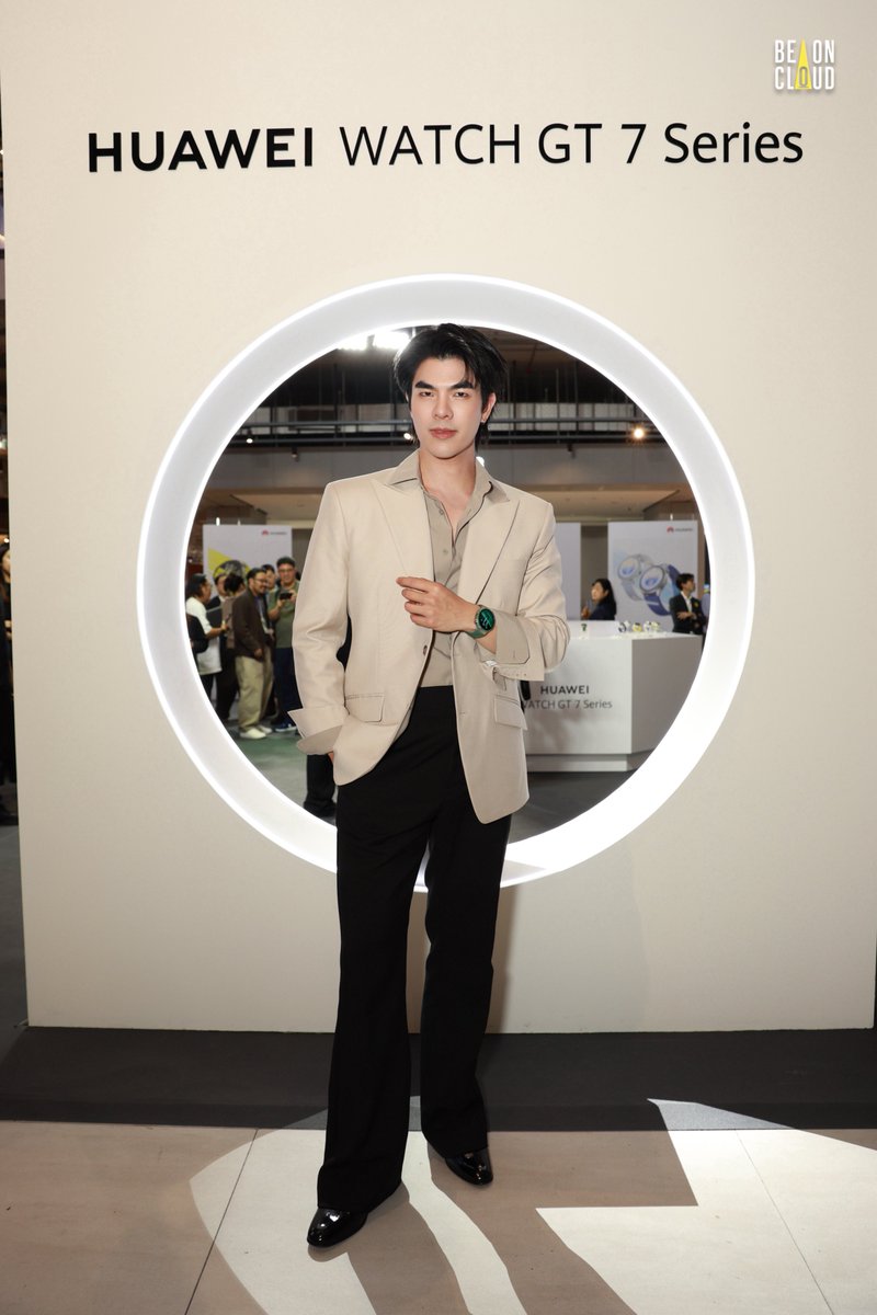 beoncloud_th's tweet photo. มาย ภาคภูมิ Celebrity of HUAWEI WATCH GT 7 Series ร่วมงาน HUAWEI WATCH GT 7 Series Launch Event ✨

HUAWEI WATCH GT 7 X Mile

#HUAWEIWatchGT7xMilePhakphum #HUAWEIWatchGT7Series #TimeForYourBest https://t.co/wOLTl7clGz