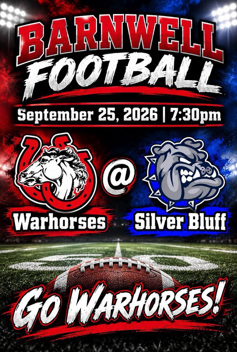 rollhorses's tweet photo. Barnwell Warhorses vs Silver Bluff https://t.co/T3uCnxAxsJ