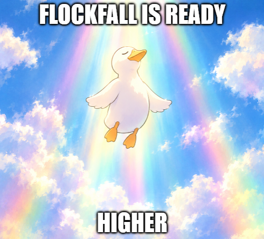 FlockFall tweet picture