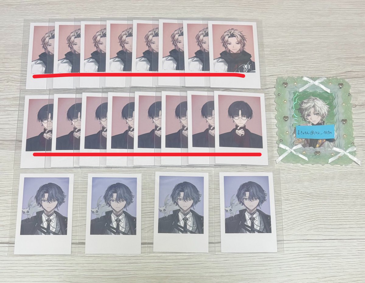 102_tktm's tweet photo. 【 交換 】にじさんじ Another Style Goods チェキ B 6周年 メモリアル

譲⌇画像1,2枚目

求⌇画像3枚目(🚺は赤線との交換のみ)

⚠︎同種IDの方最優先⚠︎

2枚~○

郵便局窓口より郵送でのお取引となります。
検索からもお気軽にお声がけください✧ https://t.co/s8ubhlMA3E