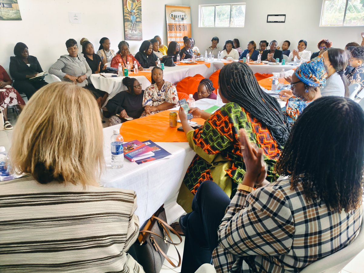 unwomenzw's tweet photo. Women’s Voices took centre stage as @UN_Women Regional Director @annamutavati met Women's Rights Organisations and Civil Society @WCOZIMBABWE  to reflect on progress, share lessons, and chart stronger collective action for accountability on #GenderEquality

 #ForAllWomenAndGirls https://t.co/yLX1utIkQ4