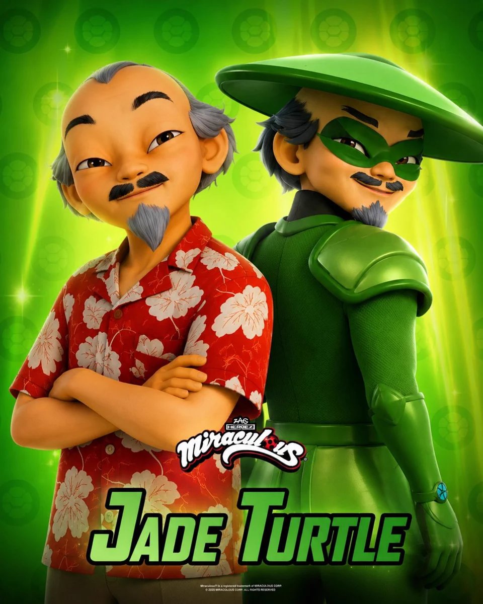 MLB_Shadybug1's tweet photo. 🐢 | Zag via IG: Time to choose your fave Turtle Miraculous holder — #MLBS7Spoilers 👀

Since this is the time to choose between Carapace, Jade Turtle, Trionyx &amp; Sacalya, feel free to share your thoughts in the comments

#NinoLahiffe #mlbtwt
#Carapace #Trionyx
#AdrienAgreste #mlb https://t.co/YOBdgWJVLG