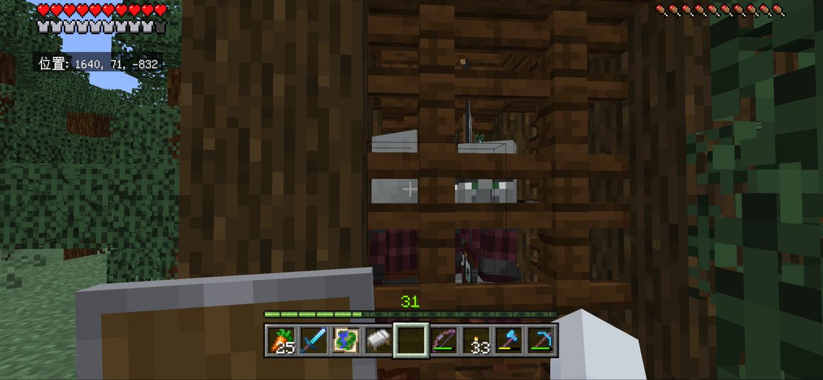 ayamocraft's tweet photo. ゴーレムだと思って助けようと思ったらなんか違った😂
#マイクラ
#Minecraft https://t.co/ORlF8Ynd2v