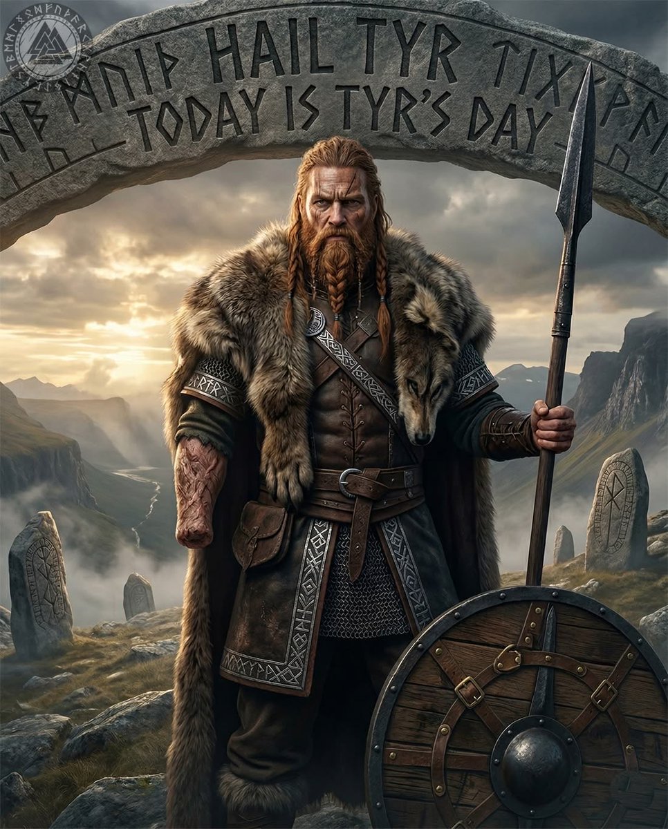 BklineBetty's tweet photo. Hail the God of Courage and Justice…Hail Tyr…⚔️⚖️ https://t.co/AFgiDd2IHI