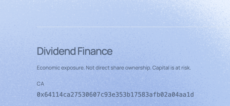 dividendfi_rh's tweet photo. CA has been added to the website https://t.co/7L7hUMKIWp