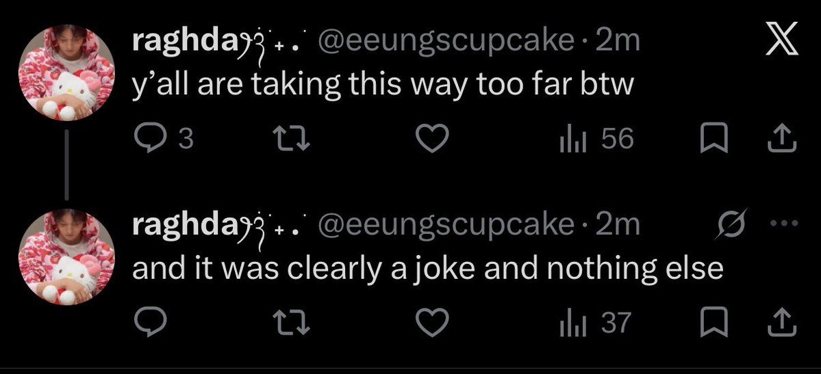 ywonikeu's tweet photo. 🥺🥺🥺 it was clearly a joke 🥺🥺🥺 https://t.co/ZkovDC5vAF