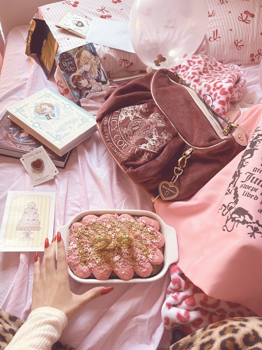 bearchapel's tweet photo. what femme princess birthday mornings look like when you live with a butch 🩰🦢 https://t.co/EuQ9TDGSR2