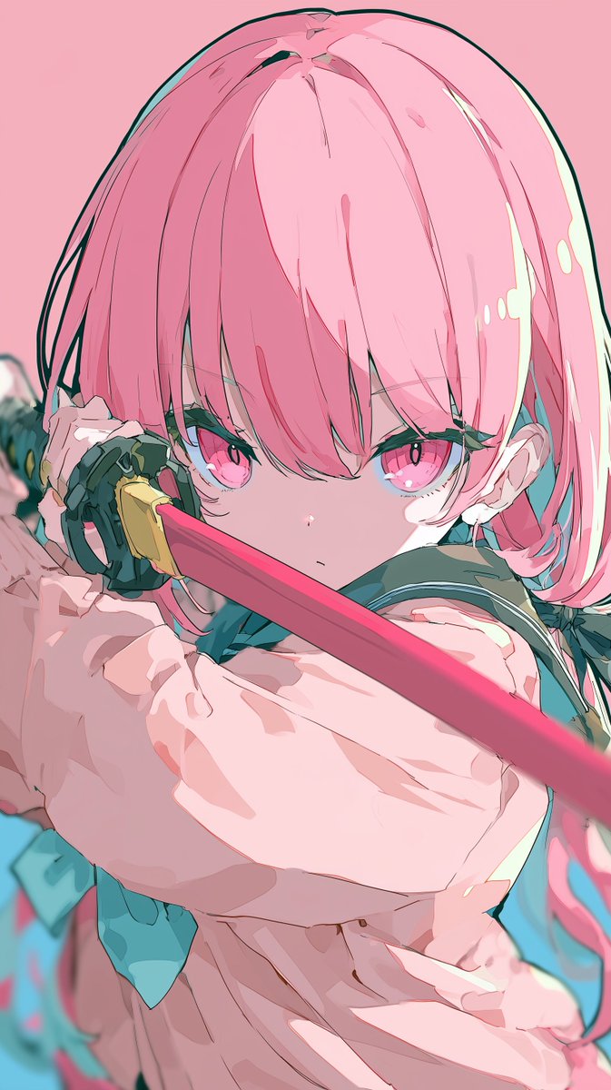 katana_jk_girl's tweet photo. Pink sword https://t.co/AgKzzExcwU