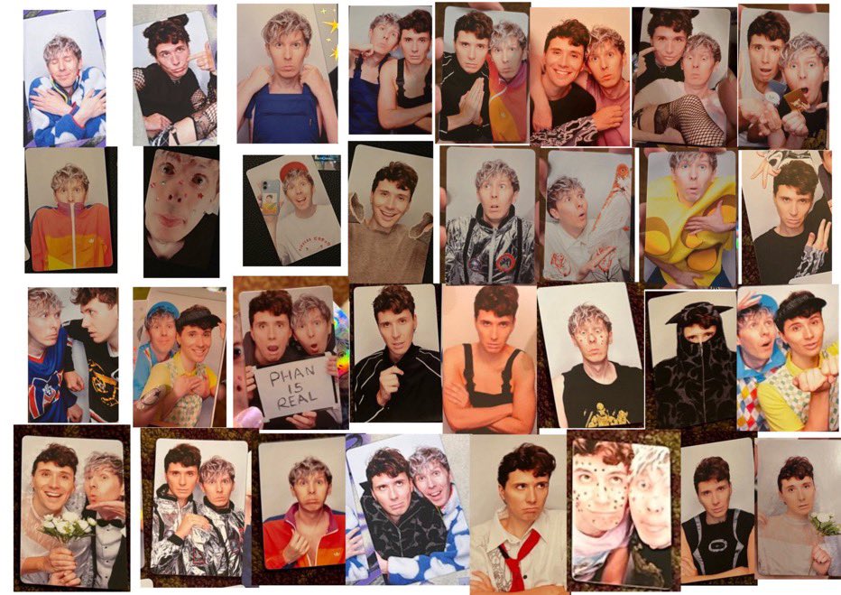 goodphealings's tweet photo. ALL 55 DAN AND PHIL SEASON 3 PHOTOCARDS HAVE BEEN FOUND 💜

Thank you to everyone who posted pictures and everyone who tagged me! https://t.co/iHxNE2PKD9