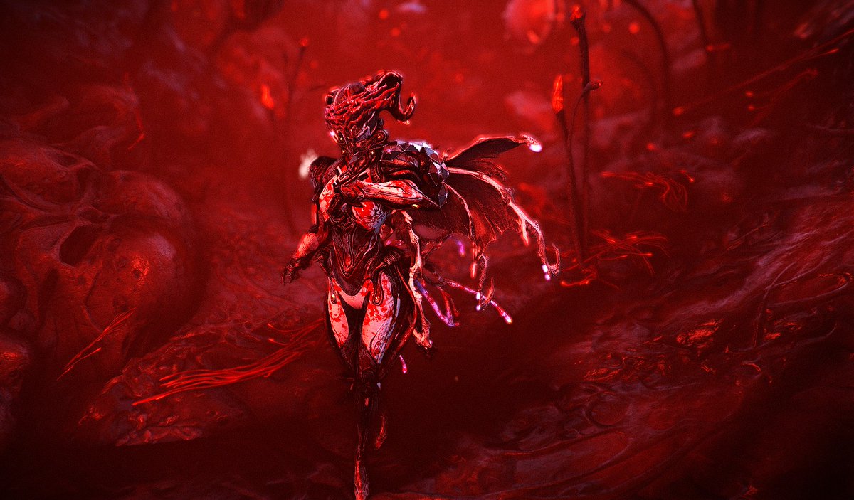 Larsfell's tweet photo. うちのみらげさんは血なまぐさい
#warframe #WarframeCaptura https://t.co/w8rKPSPABb