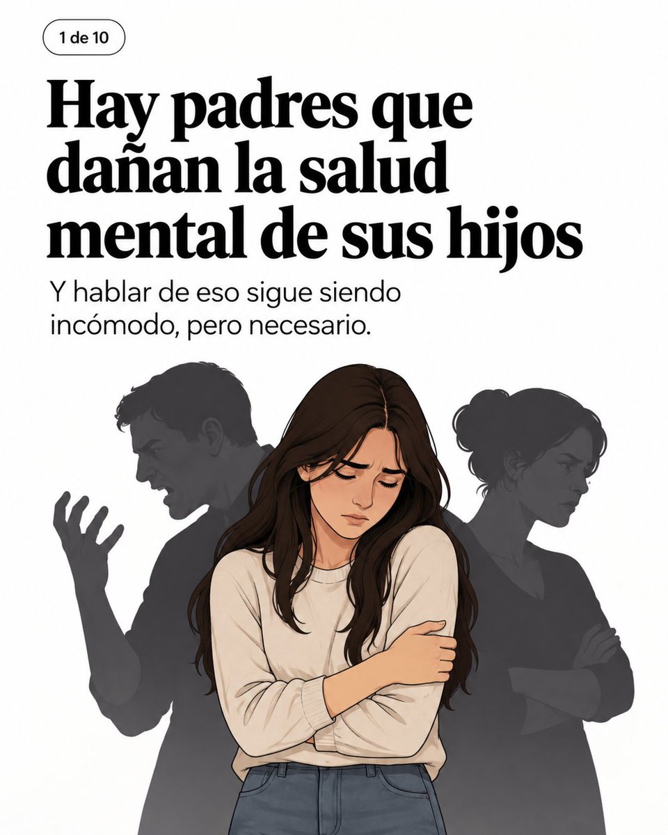 AtencionYoSoy's tweet photo. A veces sanar también significa aceptar que puedes querer a tu familia y, al mismo tiempo, reconocer lo que te hizo daño. Poner límites, tomar distancia o dejar de justificar ciertas conductas no te convierte en una mala persona.

🧵_🧵 https://t.co/r07JiXyC8V