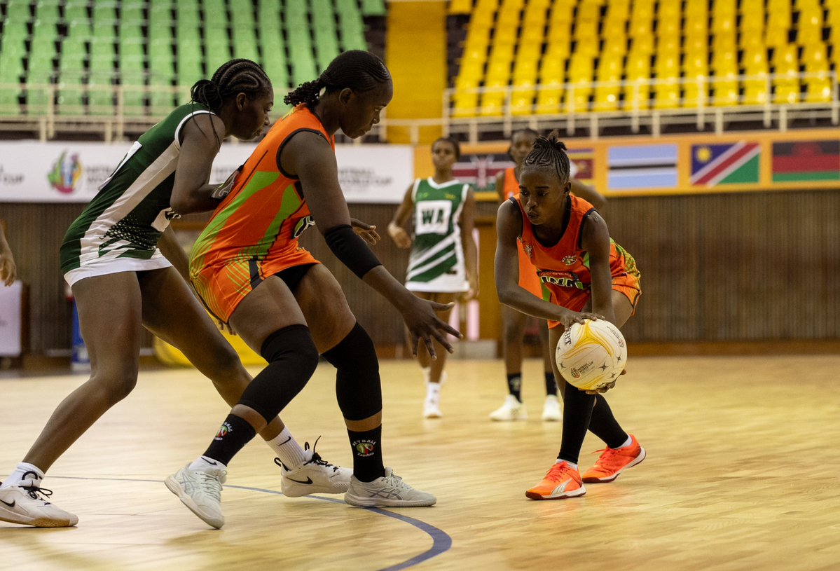 netballkenya's tweet photo. Zambia secure their first win of the tournament against Nigeria
#africaworldcup2026 #roadtosydney #nairobi2026 #queensofafrica https://t.co/NLgwWvWly9