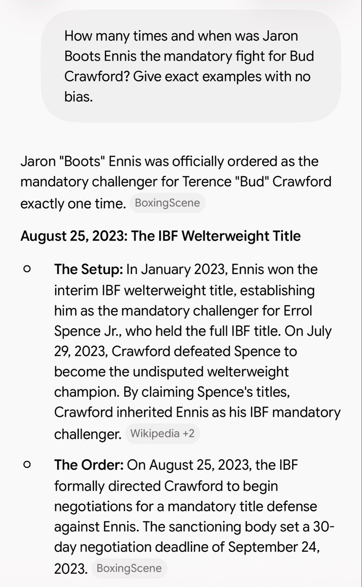 flawlesstracks's tweet photo. @PulseStrikeX @terencecrawford Google is free my boy. Yall Bud fanboys believe any nonsense he tell yall. When Bud REFUSED to fight him at 147 within 30 days (like the clause said) Boots went went and got the next fight that paid the most. Then when Boots went to 154, what Bud do? Retire and talk shit… https://t.co/xb8Khfoi9s