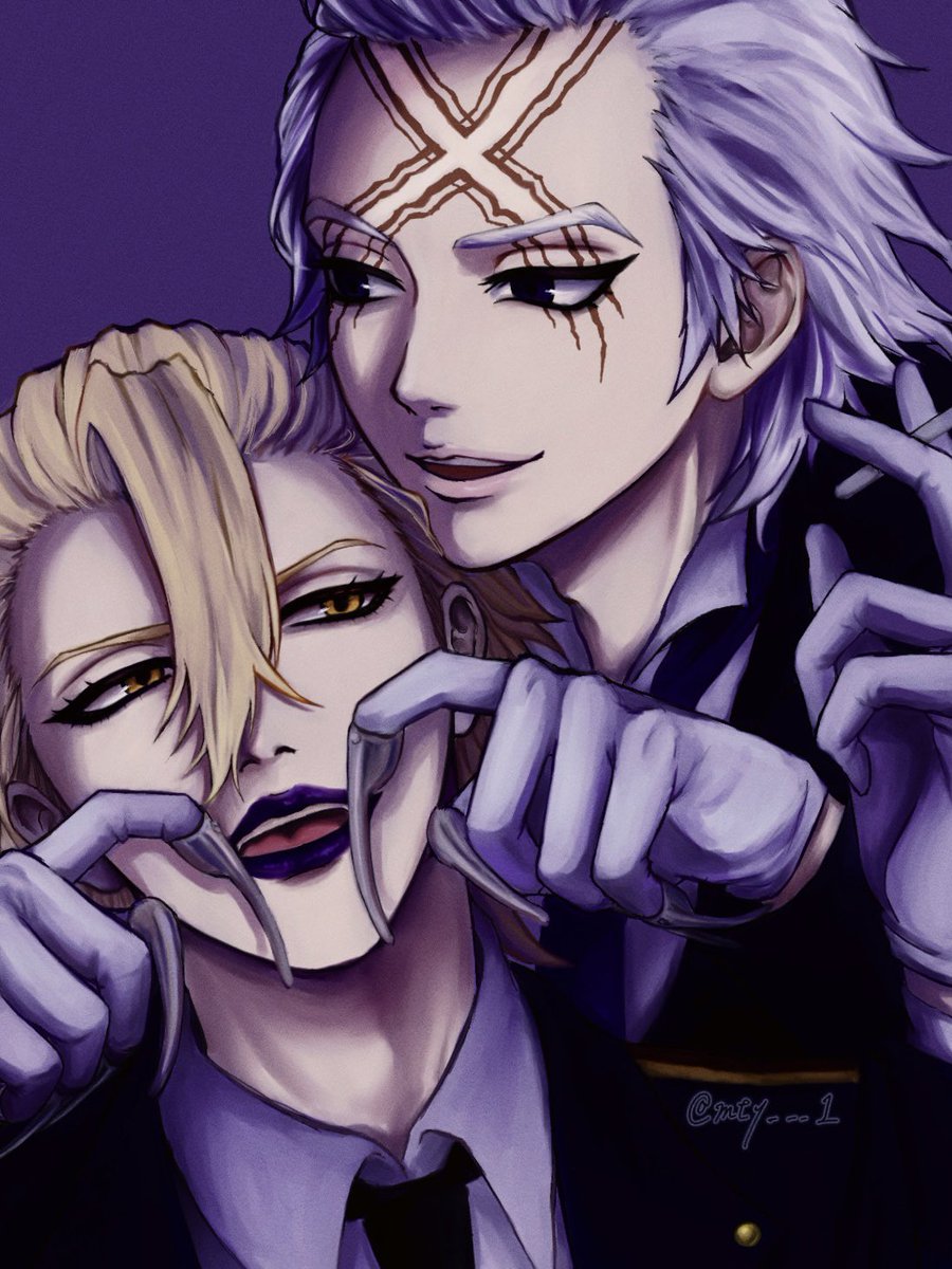 mty____1's tweet photo. ✖️のつめで🚬に牙やりたかっただけの
初期の頃に描いたスゼ https://t.co/JuIfDzEeSa