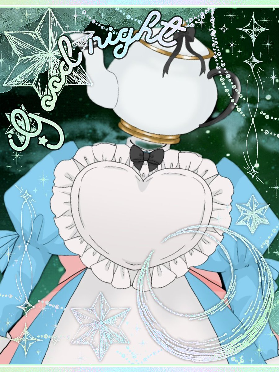 tea_tea_dayo's tweet photo. #おやすみvtuber 

台風一過の影響であったかいというより
暑い日だったね〜
明日は涼しくなるみたいだから
風邪ひかないようにねーー

みんながいい夢見れますように…
おやすみなさーい🫖💤

#新人Vtuber #異形頭Vtuber #準備中 https://t.co/e8y8tFgGNk