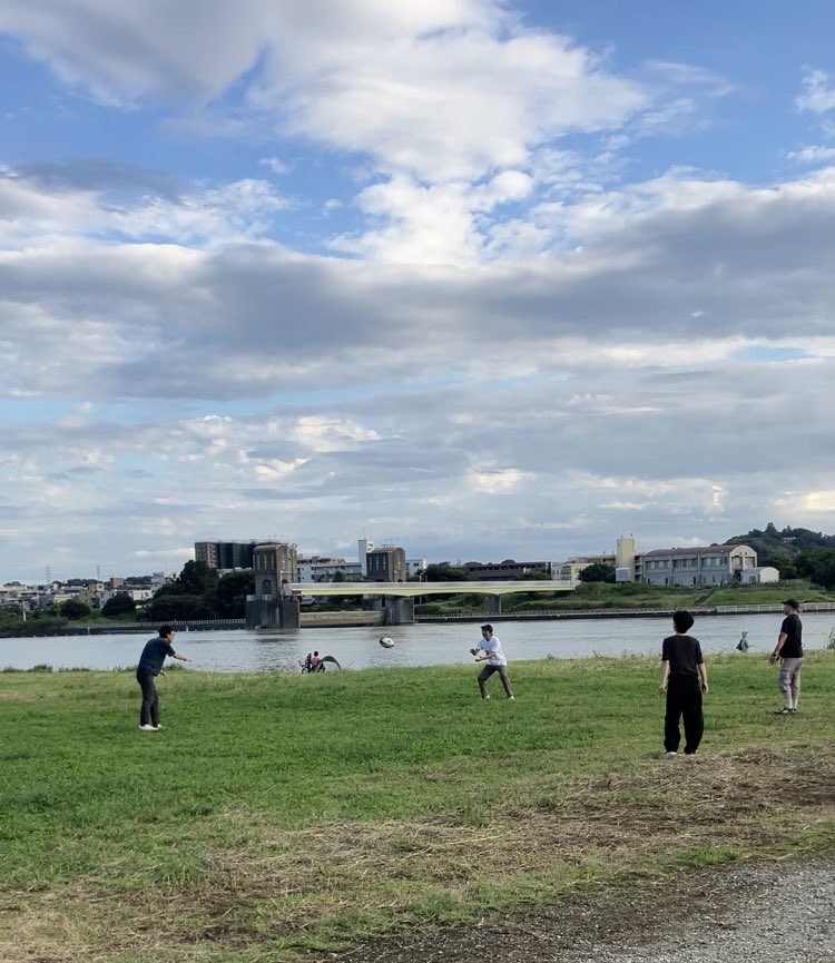 OkSugarray's tweet photo. １年ぶりブラックマトンズ🏉(＋⚾️)🍴
#和泉多摩川 https://t.co/wLwi0ZTRRv