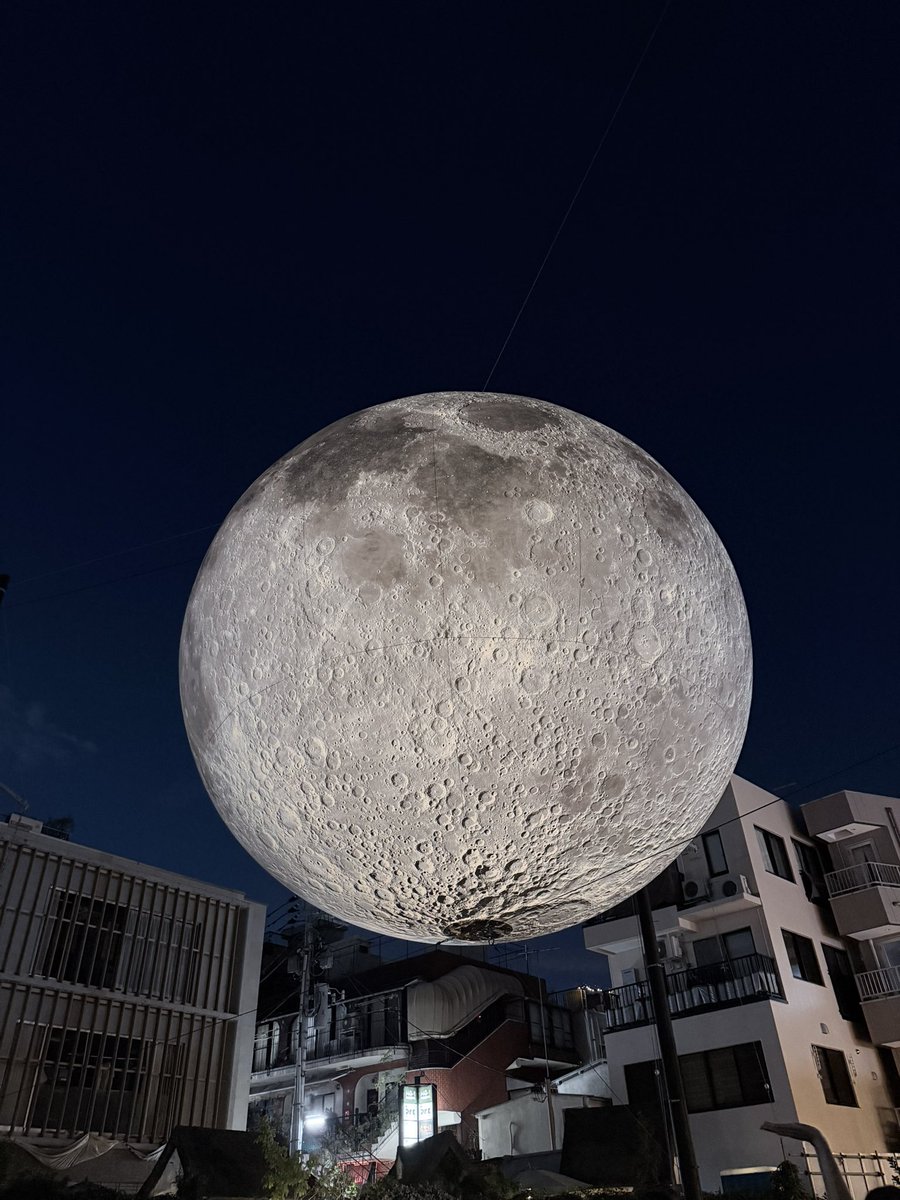 gloveu_sdr's tweet photo. 下北沢の🌕見てきた https://t.co/73lph3ttXX