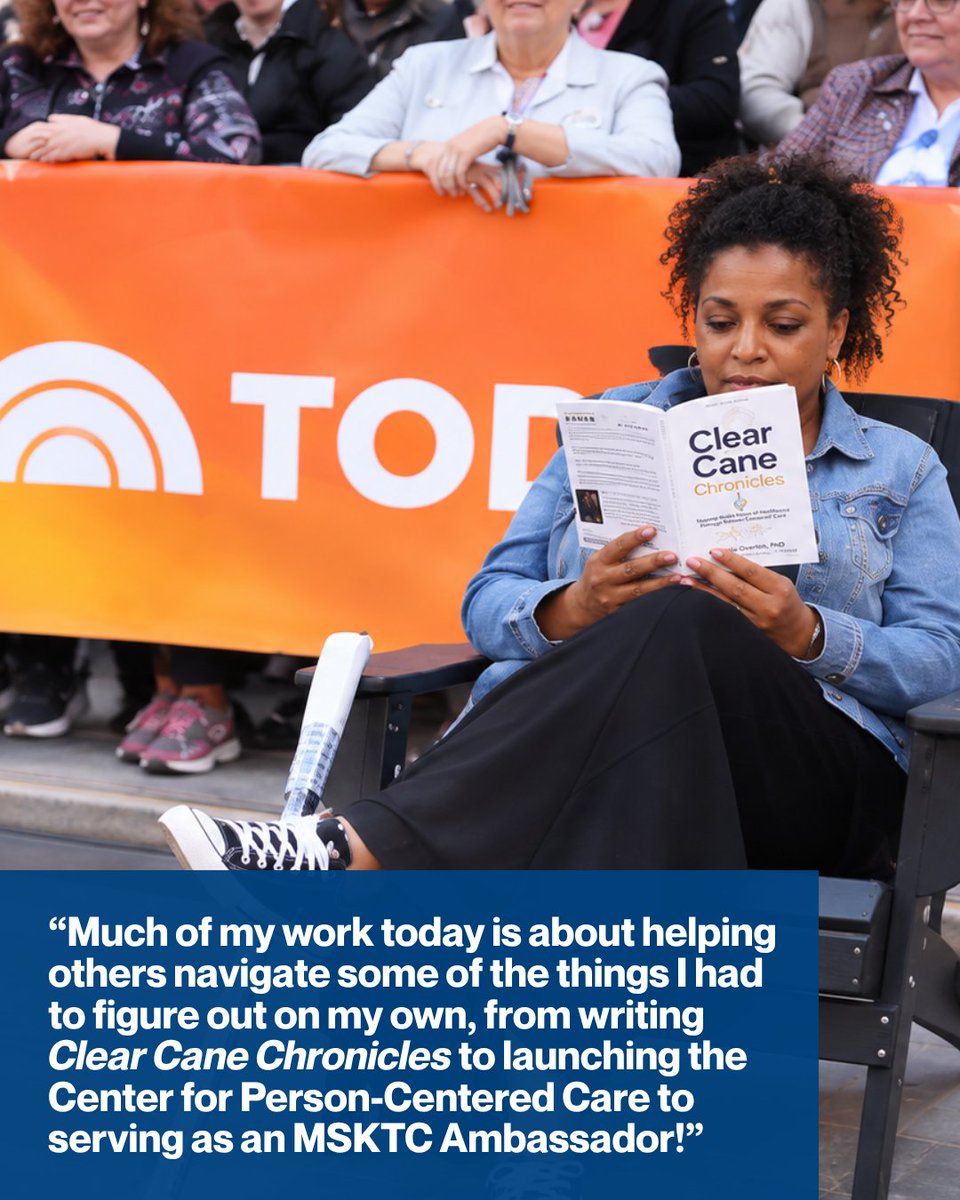 SCI_MS's tweet photo. This #SCIAwarenessMonth, we’re celebrating the experiences and perspectives of people living with spinal cord injury, and the many ways they’re helping others along the way. Thank you for sharing your story, Cynthia Overton! https://t.co/y3BexrFWc5