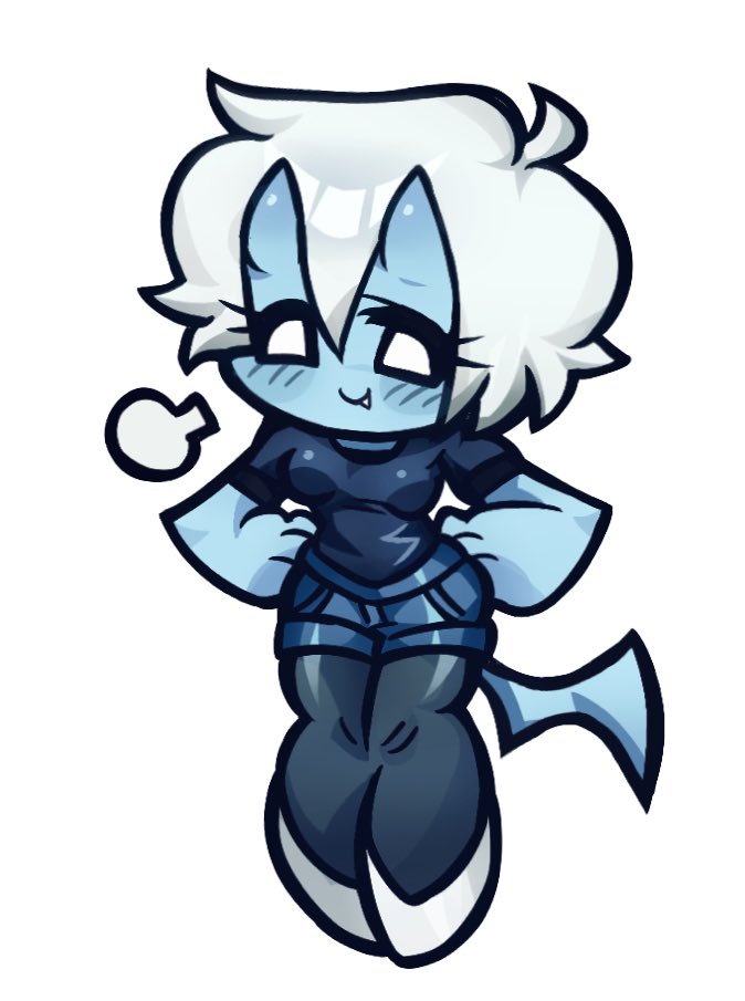 ehhew041's tweet photo. I made few changes to my OC!! #fnfoc https://t.co/wrsok0iKbN