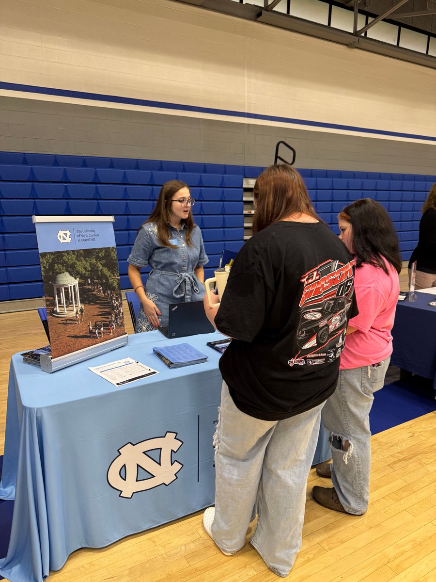 surrycc's tweet photo. There is still time to check out the College Fair! Admissions representatives from many colleges and universities will be set up in the Gym (P Building) on the SCC Dobson Campus until 12:30 p.m. today. 

Register for the event here: https://t.co/hwNLyxQ5Af https://t.co/RSEhoGtoh7