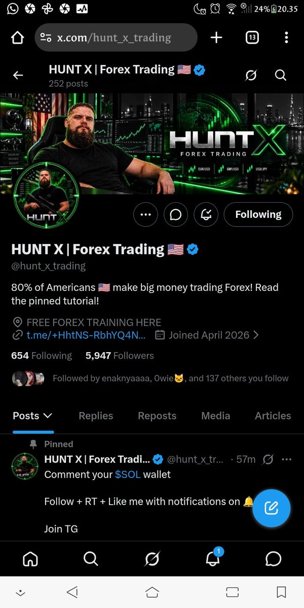 easy3by_win's tweet photo. @Crypto__Haris @hunt_x_trading Done https://t.co/40bXMLIYdI