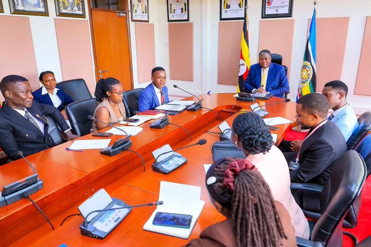 TrevisMuhwezi's tweet photo. Today, I had the honour of leading a delegation of student leaders from @Makerere University to the Rt. Hon. Speaker of the @Parliament_Ug , where we presented key concerns affecting the welfare, dignity and experience of students.

1. Government Students’ Feeding & Accommodation Allowances

We raised the concern that a government-sponsored student currently receives UGX 760,000 per semester, of which UGX 540,000 is allocated for feeding.

When broken down, this translates to approximately:
Breakfast — UGX 500
Lunch — UGX 2,000
Supper — UGX 2,000

That is UGX 4,500 per day for food. In a city like Kampala, where the cost of living continues to put pressure on students, we questioned whether this amount is sufficient to provide a student with three adequate meals a day.

After accounting for feeding, only UGX 220,000 remains for accommodation. With the prevailing cost of student accommodation around Makerere University, this presents a significant challenge, particularly for students who are not residents of the University halls.

We therefore called for a comprehensive review of the government feeding and accommodation allowances. As an immediate consideration, we proposed that if the broader review cannot be undertaken immediately, the feeding allowance could be increased to UGX 10,000 per day, alongside an increase in the accommodation component to UGX 760,000.

2. Halls of Residence for Female Students

We also raised the issue of accommodation for female students at Makerere University. Female students constitute 51% of the student population, yet they currently have only three halls of residence.

We therefore proposed the construction of an additional female hall of residence to help address the accommodation gap and provide a more sustainable solution for students.

As part of this proposal, we suggested that the new hall be named “Mama Janet Hall,” in honour of Mama Janet Museveni.

The Rt. Hon. Speaker acknowledged the urgency of the matters raised and indicated that they would be worked on.

As student leaders, our responsibility goes beyond representing students within the University. It is to carry their voices, lived realities and aspirations to every platform where decisions affecting their future are made.
@ProfNawangwe @BruceKabaasa
