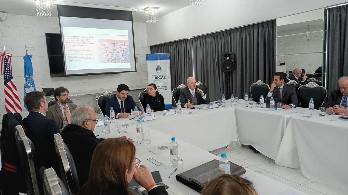 FiscalSergioRo1's tweet photo. [Sesión 1]
Investigación de delitos contra la administración pública vinculados al lavado de activos. Experiencia de casos de Argentina. 
📌Exponen: Diego Velasco, fiscal titular de Procelac y Sergio Rodríguez, titular de la PIA https://t.co/qIay6EmcQ6