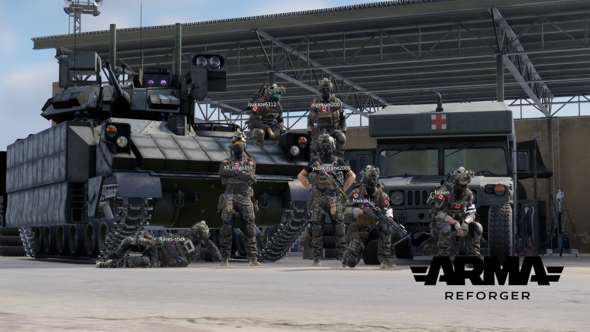MSJP_Reforger's tweet photo. #ArmaReforger #Arma #PvE #ミリシム #Milsim #MSJP https://t.co/et4mqtbwuD