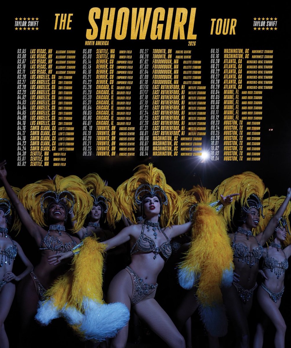 kush07_'s tweet photo. 🚨 TAYLOR SWIFT HAS ANNOUNCED THE LIFE OF A SHOWGIRL TOUR! https://t.co/97KID3CQlP