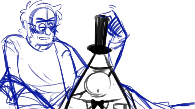 SleepyLios's tweet photo. would yall believe me if i say the reason i have motivation to do this is because so i could draw ford like this https://t.co/OSk3apkH4A