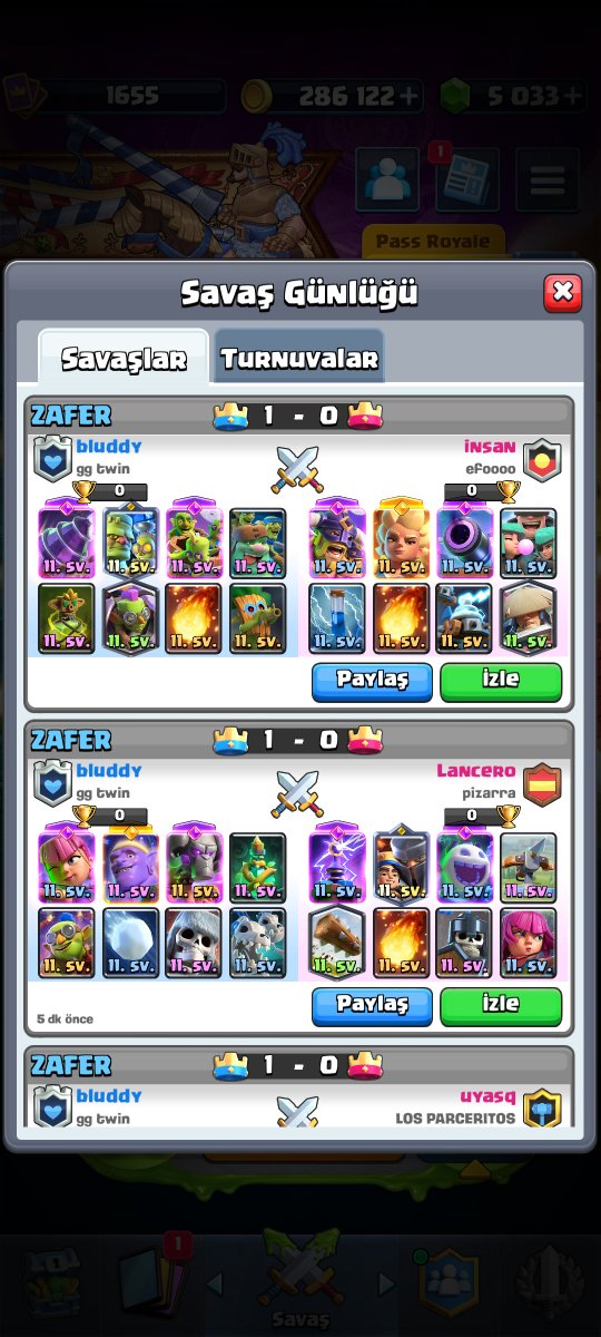 MefePalta's tweet photo. Royale shuffle is rigged as fuck because look at this mu bro I got FOUR wincons https://t.co/A1PGqfTaji