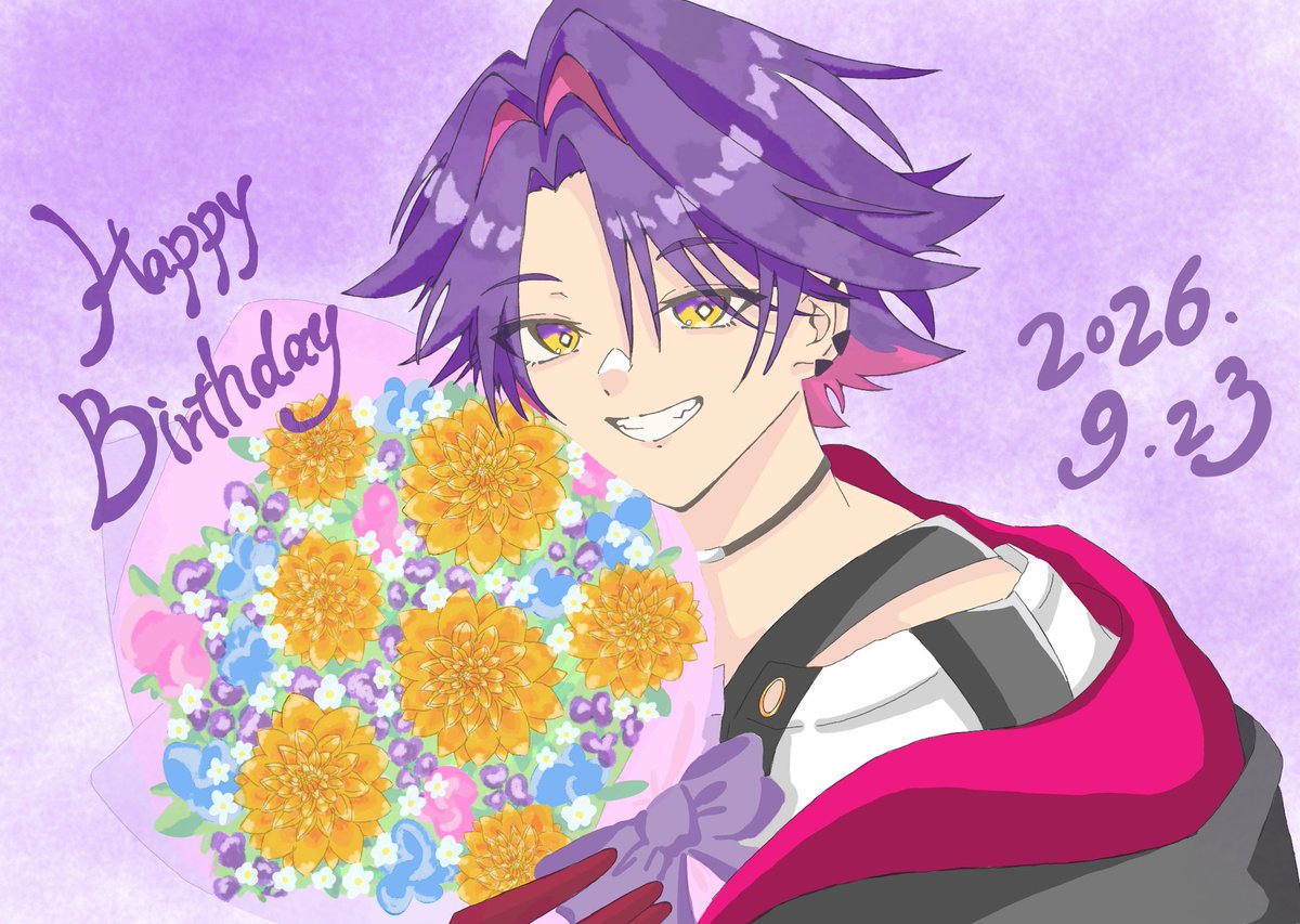 yomozu_'s tweet photo. ✮⋆˙𝐇𝐚𝐩𝐩𝐲 𝐁𝐢𝐫𝐭𝐡𝐝𝐚𝐲˙⋆✮
 #ひばーすでー2026 #Hibirthday2026 #わたらいらすと https://t.co/3RI26tgNLr