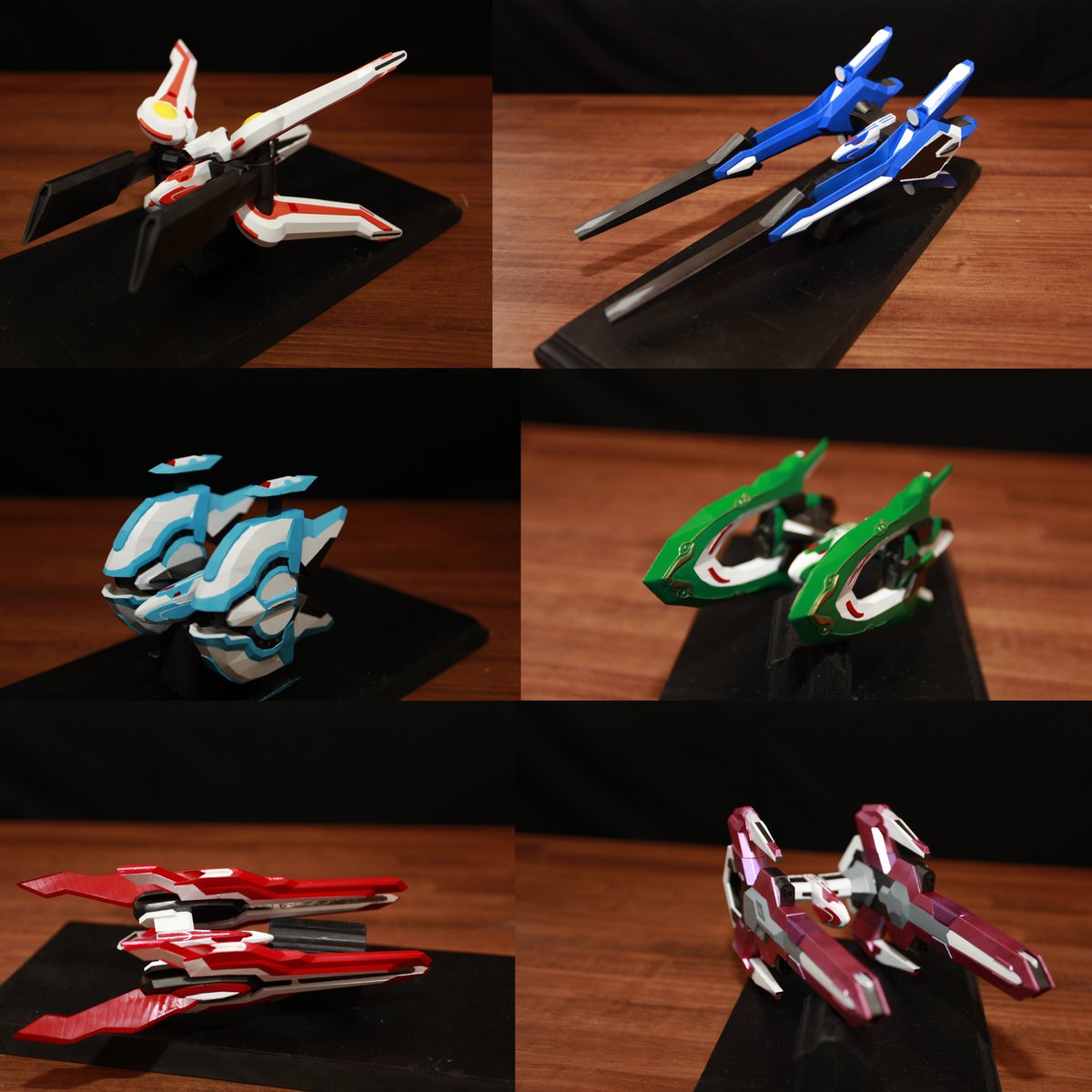 Wreath66666's tweet photo. せっかくなので私が今まで作ったギャラクシーエンジェルとギャラクシーエンジェルⅡに出てくる紋章機や艦艇の写真を再度UPしようかな...
GAファンのフォロワーさん増えると嬉しいです♡
 #ギャラクシーエンジェル
 #ギャラクシーエンジェル2 https://t.co/HSZYCkKkxe