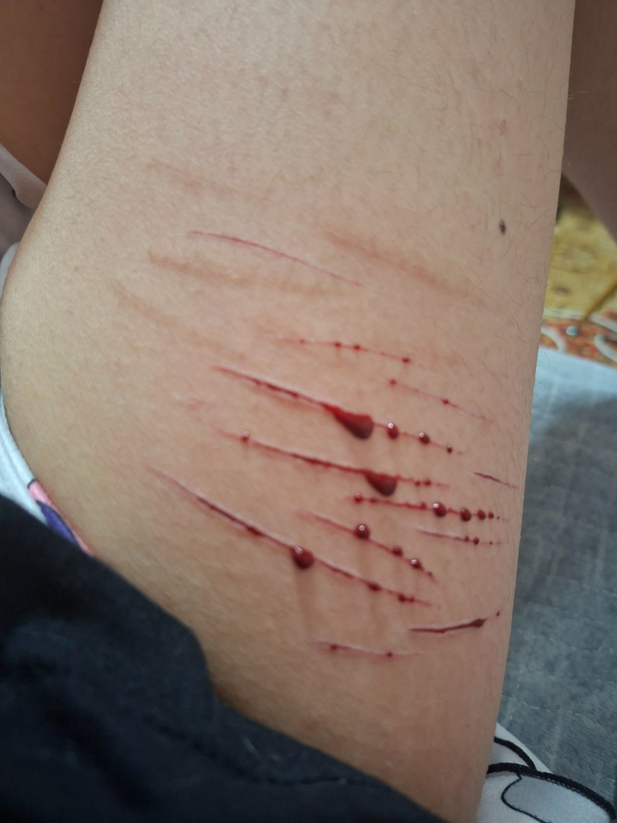 Makimustcry's tweet photo. sfx makeup i did yesterdaf https://t.co/XfK3RnPL2j