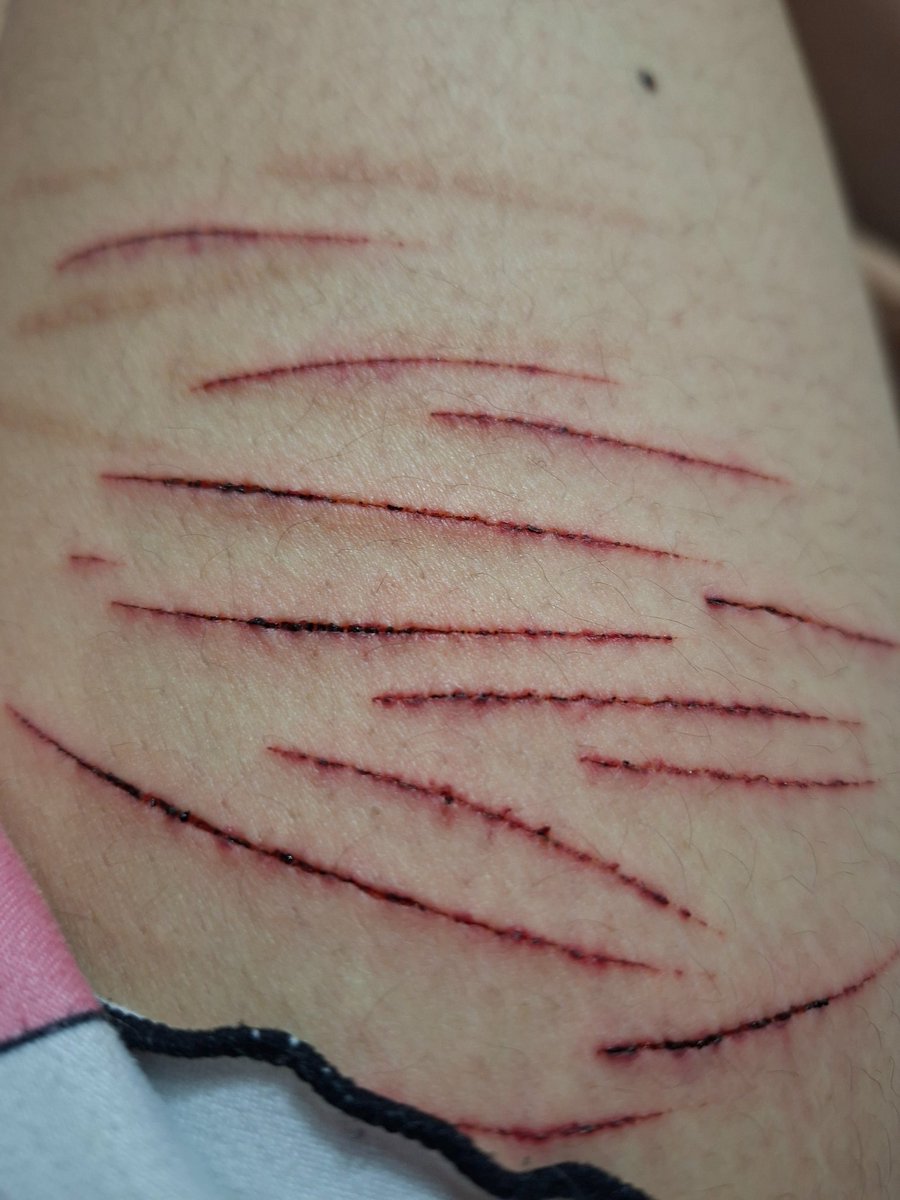 Makimustcry's tweet photo. sfx makeup i did yesterdaf https://t.co/XfK3RnPL2j