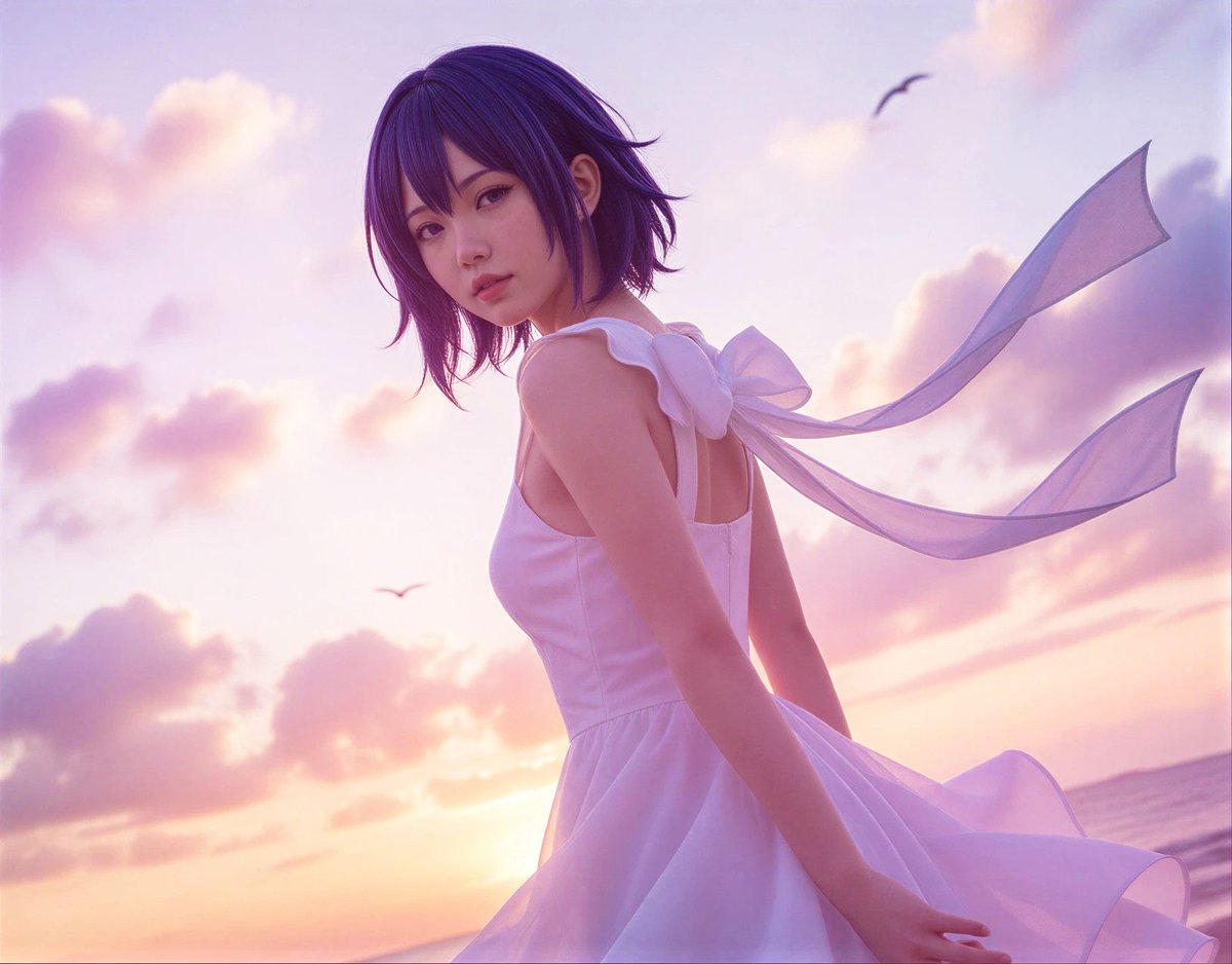 reflecat's tweet photo. anime to real https://t.co/SE7hckwAyc
