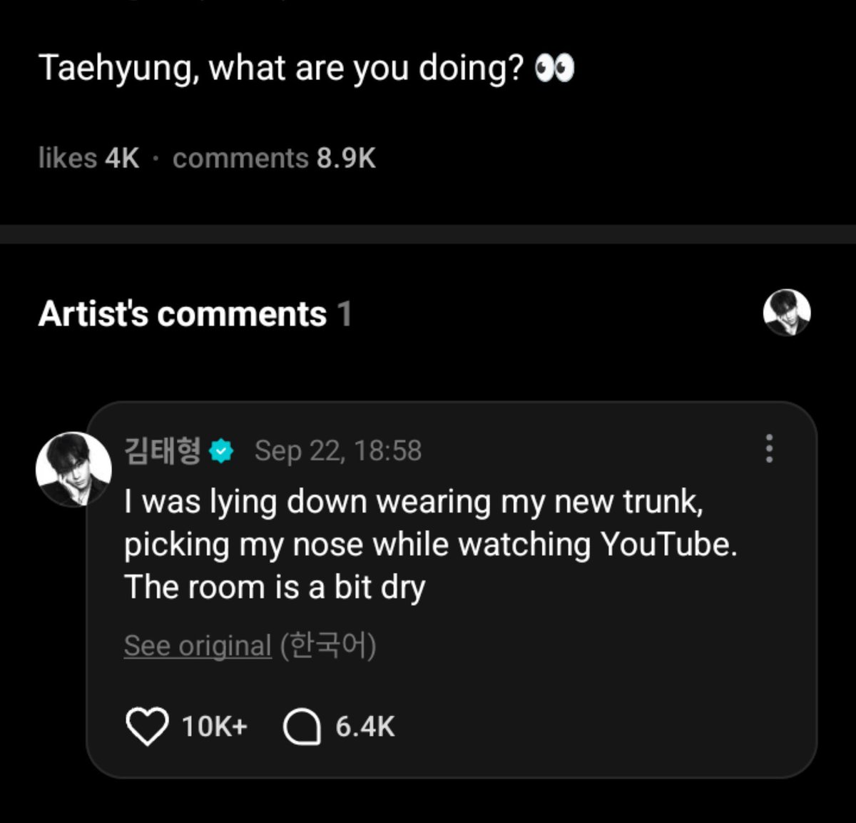 thvsnoww's tweet photo. taehyung 😭😭 https://t.co/4yV4fnYqg8