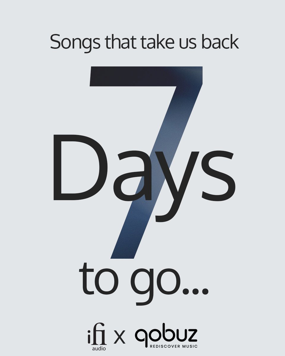 ifiaudio's tweet photo. Only 7 days left to enter our competition for the chance to win an iDSD GR 2 + Qobuz 6-month Subscription Gift Card enter via the link:
https://t.co/h6t3iCyHSf https://t.co/Zzo39EG59B
