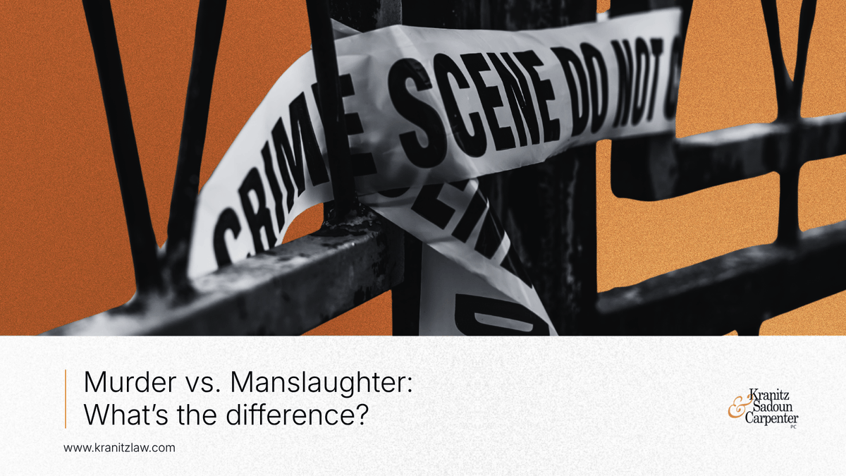 kranitzlaw's tweet photo. Murder vs. Manslaughter: What’s the difference?
👇
Learn more about these distinctions in our blog:
https://t.co/2R70h9l2tv

#KranitzLaw #MissouriLaw #CriminalLaw https://t.co/ukxUIsnez3