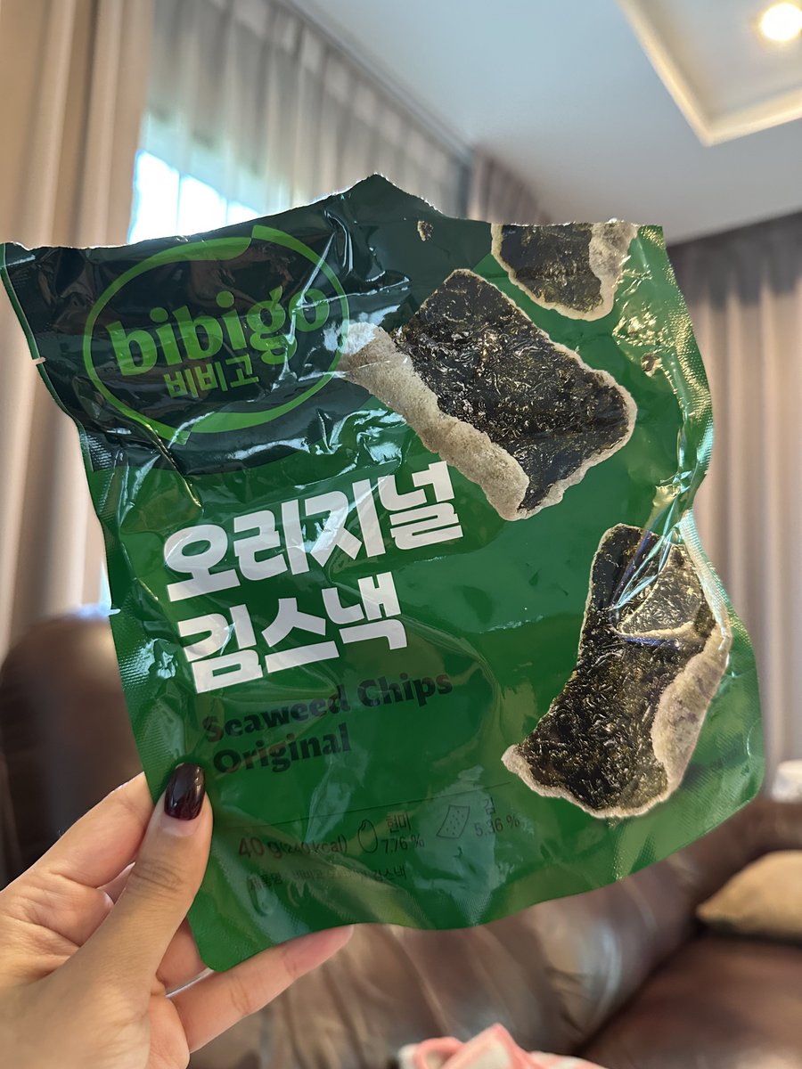 WishyWow's tweet photo. 💙Pre-order💙

 🌟bibigo seaweed chips🌟
💰ห่อละ 80 บาท
✈️รอสินค้า 7-15 วัน

📫ส่งฟรี 
🎁นัดรับเมกาบางนา

💌สอบถาม/สั่งซื้อ Dm หรือแอดไลน์ @wishywow ได้เลยค่ะ

#bibigo #preorderเกาหลี #พรีเกาหลี #พรีออเดอร์เกาหลี https://t.co/ZUDTXAWKKa