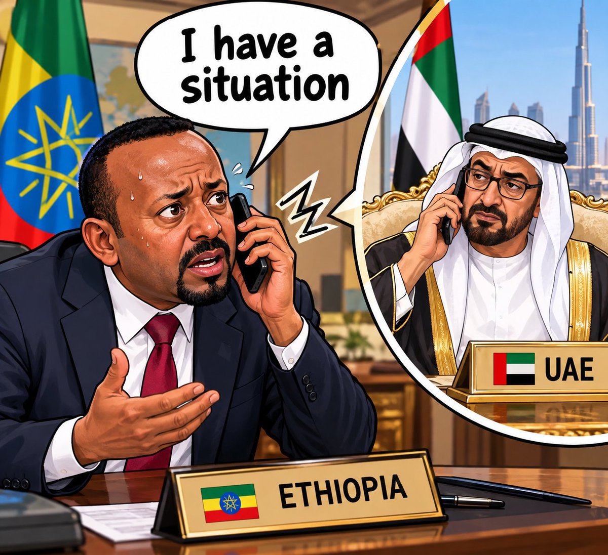 berhanetesfaz1's tweet photo. @SirakBahlbi እየመጡ ነው : #GameOver አቢ ! 🇪🇹✊. 🇪🇷 https://t.co/VL3POccx5B