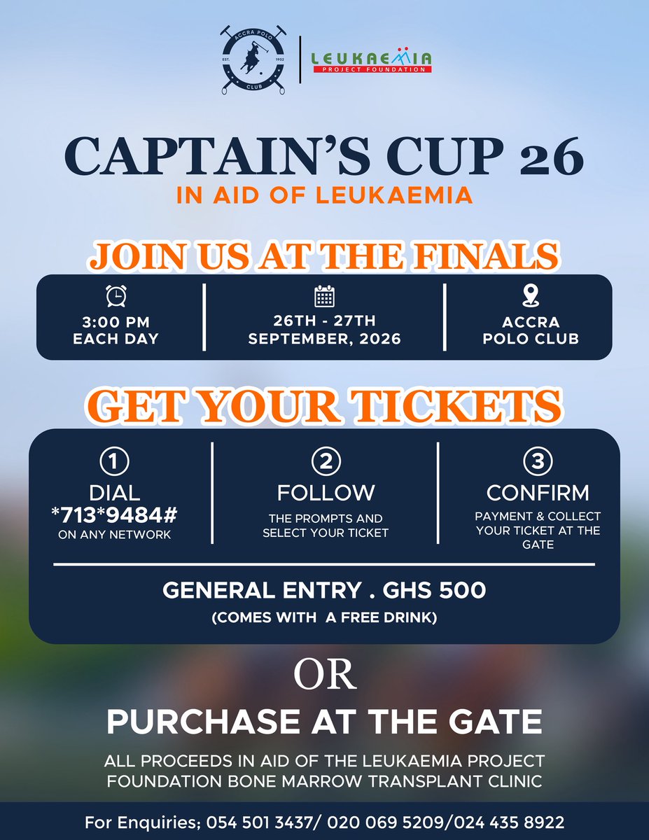 lpf_ghana's tweet photo. JOIN US AT THE FINALS
GET YOUR TICKETS AND SUPPORT THE COURSE! https://t.co/f4LUk3JV3X