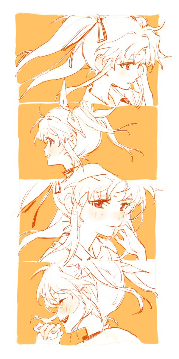 mushmushie_bubu's tweet photo. Mùa thả bôm bông ô môi
(Fate x Nanoha) https://t.co/7pieQg5K9U