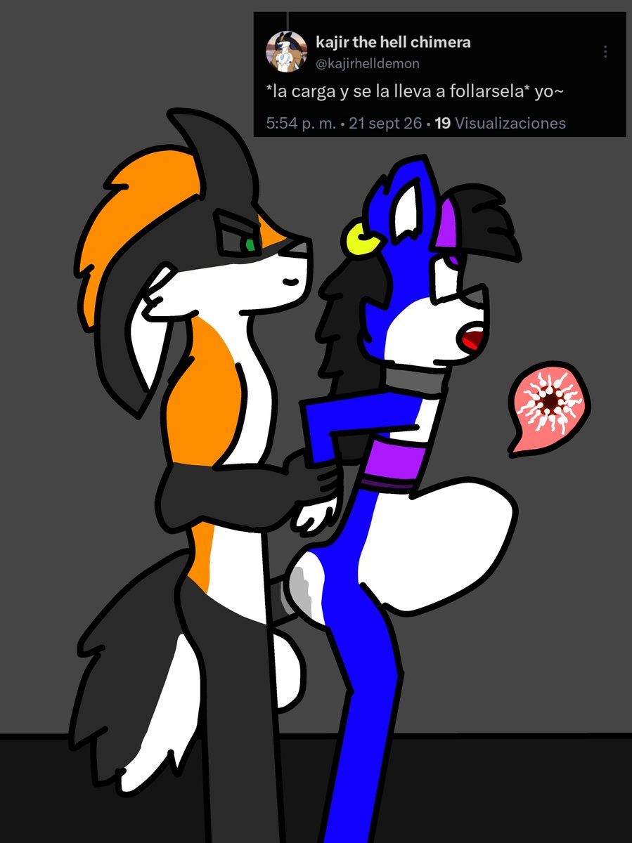 Javierhusky15's tweet photo. Espera que rapido~ 

@kajirhelldemon https://t.co/YbBMt0EPDa